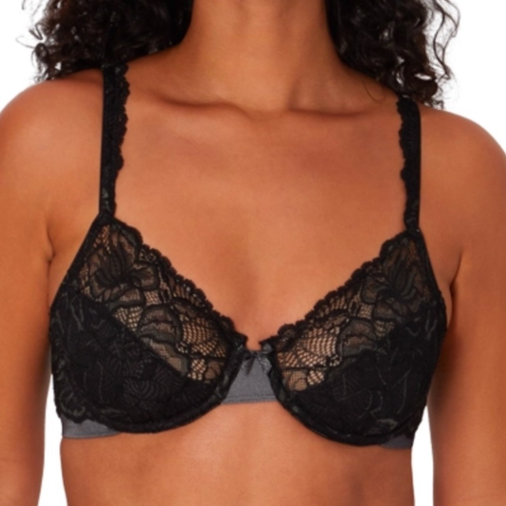 EUC- Bali ‘Lace Desire’ Unlined Full Figure Underwire Bra